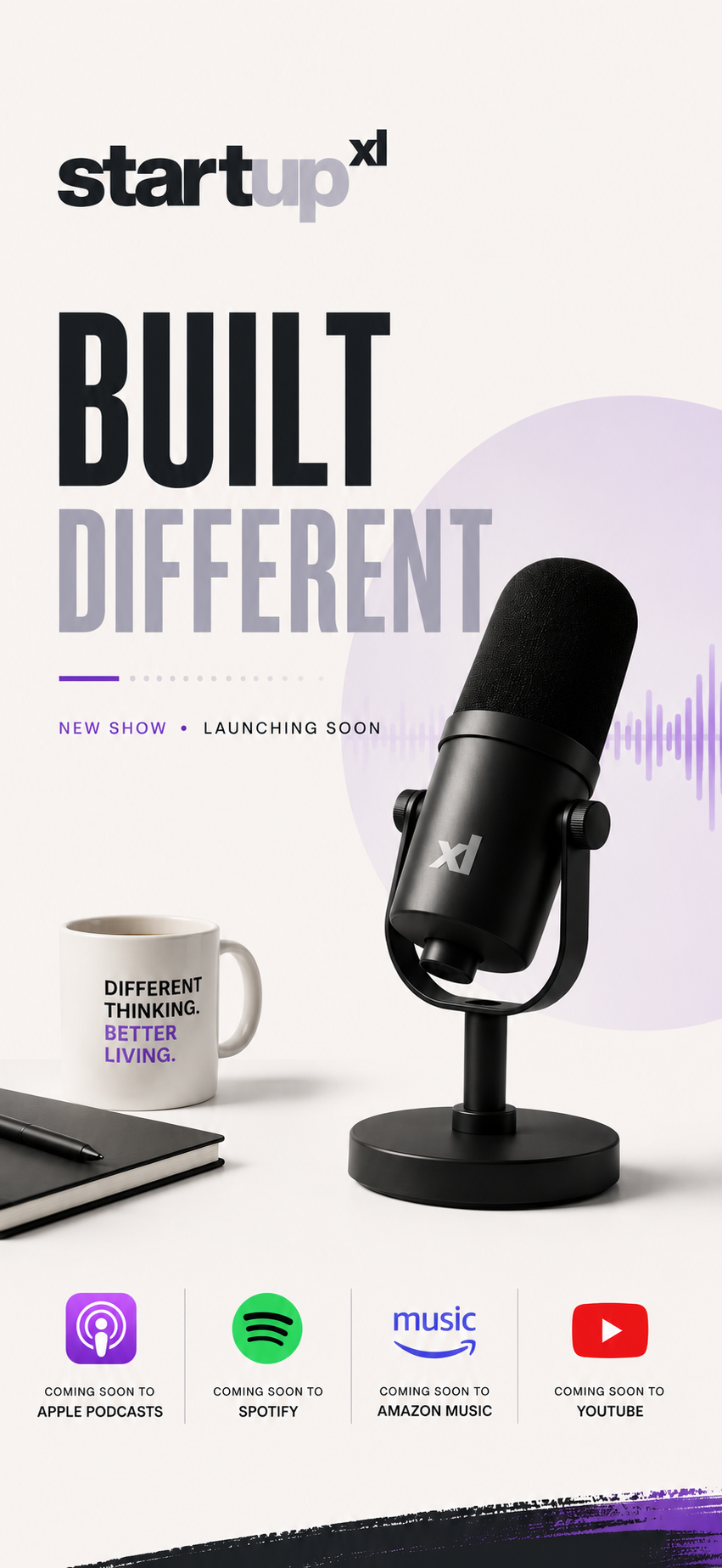 Built Different podcast — new show launching soon
